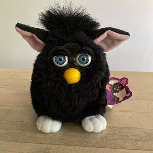 Vintage 1998 Black Furby Model 70-800